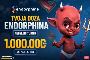 Vaša doza endorfina od milion dinara